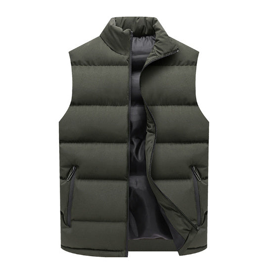 Men's Stand Collar Vest