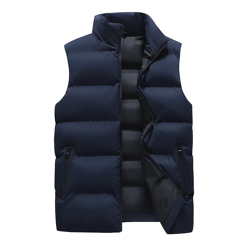 Men's Stand Collar Vest